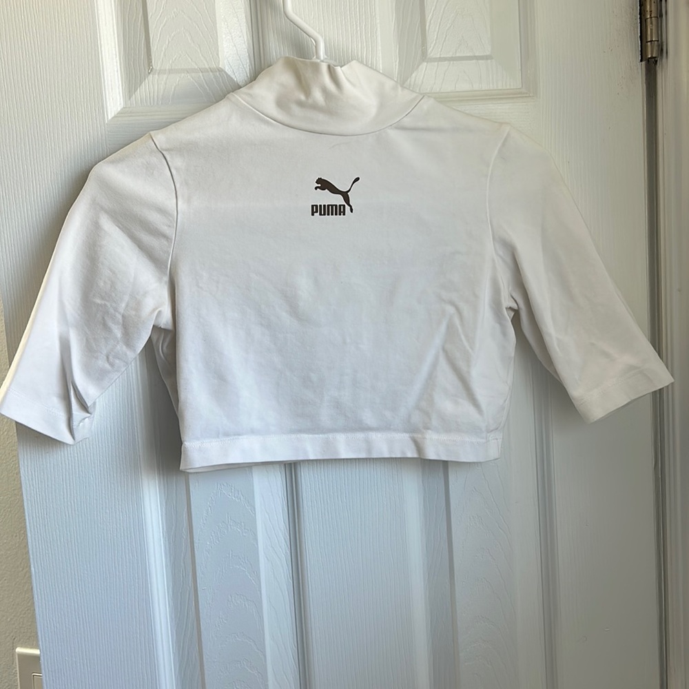 Puma x Stef Fit crop top Exclusive to ASOS
Star white / M (workout top)